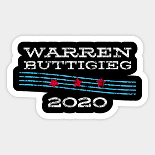 Elizabeth Warren and Mayor Pete Buttigieg on the one ticket? Dare to dream. Sticker